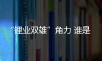 “锂业双雄”角力 谁是最后赢家？