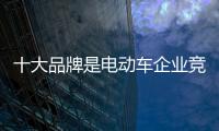 十大品牌是电动车企业竞技的舞台