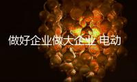 做好企业做大企业 电动车品牌不能随心而欲