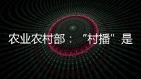 农业农村部：“村播”是乡村振兴的新型人才