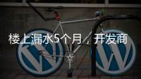 楼上漏水5个月	�，开发商和邻居“踢皮球”，法院这样判→