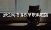 涉企网络侵权举报渠道指引公布！点击了解→