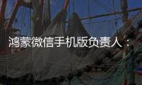 鸿蒙微信手机版负责人：对齐安卓
，超过iOS