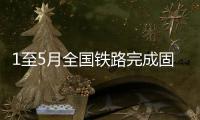 1至5月全国铁路完成固定资产投资同比增长10.8%