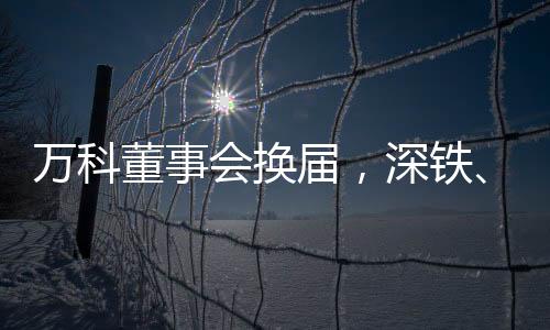 来自深圳国资系统的铁万1席