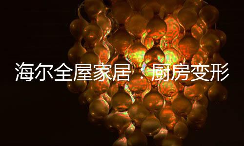 最终决定对厨房进行大改造
