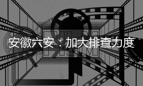 安徽安加农贸市场等重点场所